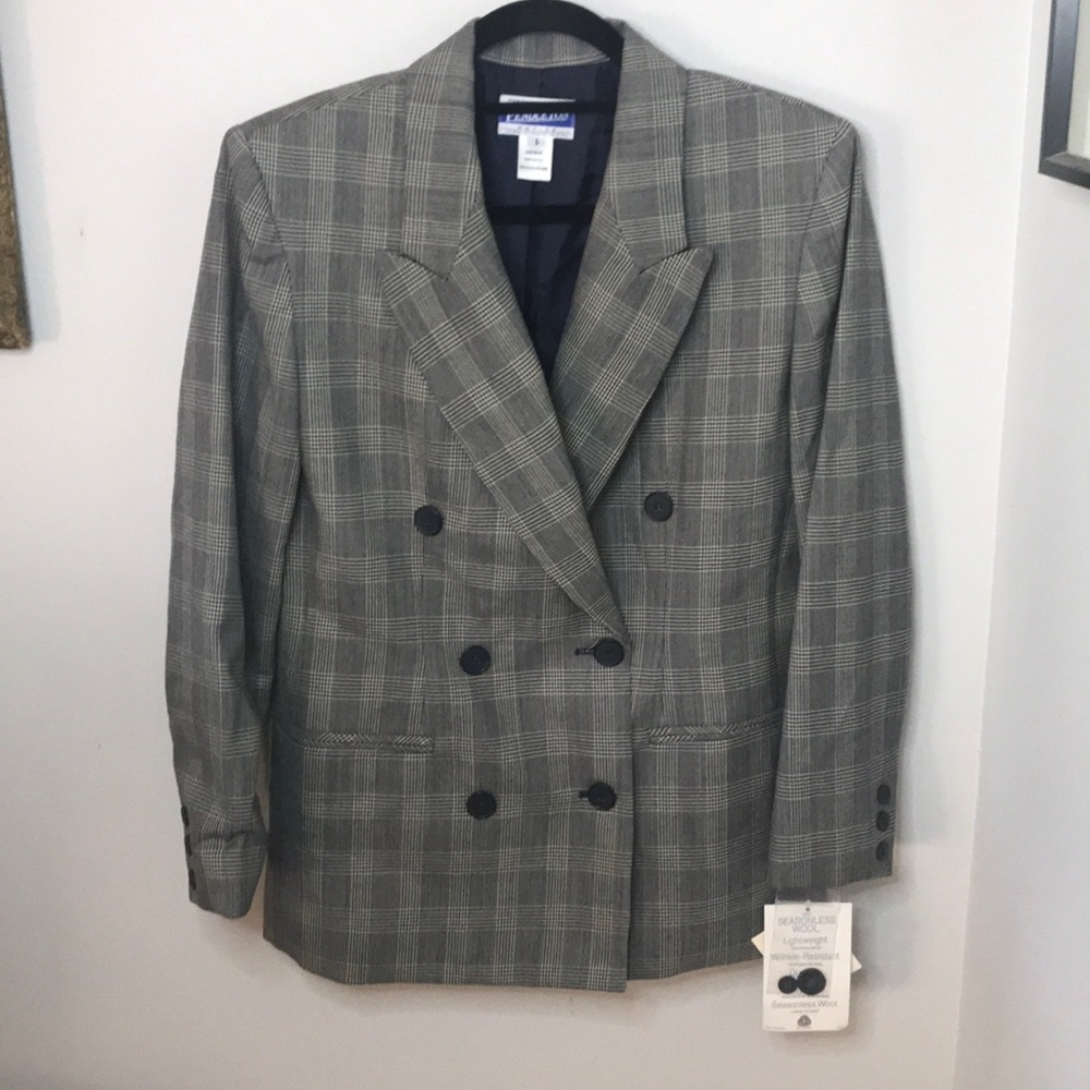 Pendleton Petites 100% Wool NWT Vintage Blazer 6